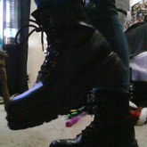 The Combat Boots I Got:>