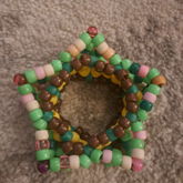 Animal Crossing Spring Themed One X Star Cuff :3