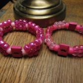 Pink Mustache Double Strands