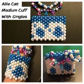 Medium Cuff W/ Singles: Allie Cat