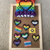 Pride Mini Perler Board