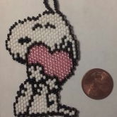 Snoopy Hugging A Heart