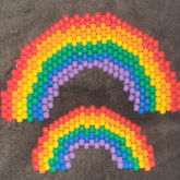 Brick Stitch Rainbows