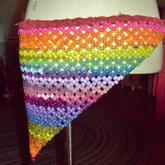 Rainbow Kandi Wrap Skirt (close Up)