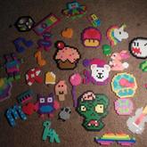 Most Of My Perler Creations(:
