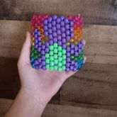 Barney The Dinosaur Kandi Cuff Front View