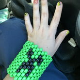 My Creeper Kandi Cuff Yaya (ft. My Zombie Nails :33:3)