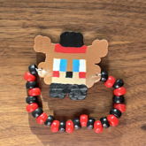 My Toy Freddy Perler Bracelet!!!