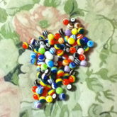 Mixed Stripped Beads