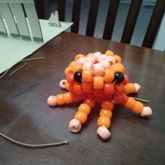 Orange Octopus Kandi :3
