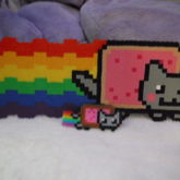 Nyan Cat Perlers :333!!!!!