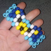 Bluey Kandi Cuff