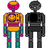 RadioHead Robot OCs I Want To Turn Into A Kandi Pattern Pt1