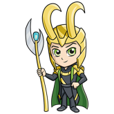 Cartoon Loki