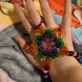 Rainbow Star Hand Ring Thing
