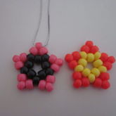 Ambrehhh Is Dead Inspired Stars (black And Pink, Yellow And Red)