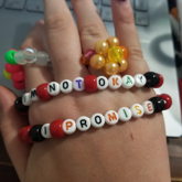 Matching My Chem Bracelets For My Bestfriend And I 