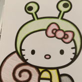Hello Kitty Coloring Page I Colored :3