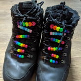 Finally Added Pony Beads To My Boots