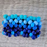 Blue Raspberry Posion Flavored X-base Kandi Cuff 