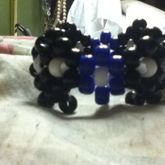 Flower And Skull Cuff For My Mom