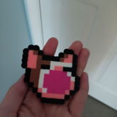 I Posted Earlier That I Just Got A Huge Thing Of Perler Beads, Now I'm Having Fun With Em