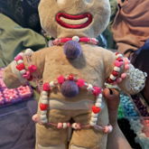 Plush Harness Gingerbread Man
