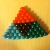 Peyote Spitural Stone Triforce.