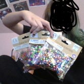 THIS IS YOUR CALL TO GET KANDI STUFF FROM DOLLAR TREE. THEY ALSO HAVE RLLY GUD STRING TOO!