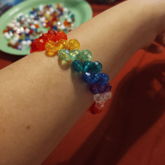Rainbow Spiral Bracelet