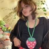 Strawberry Necklace  :3