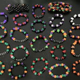 Halloween Kandi Bracelets!! 