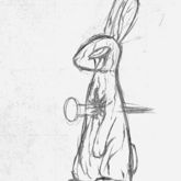 Stupid Nail Bunny Sketch I Did During Cl***