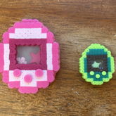 Tamagotchi Perler Shakers