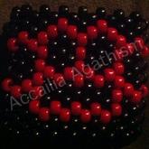 Red Knuckle Duster Cuff