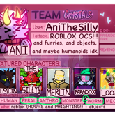 2025 ArtFight Team Card