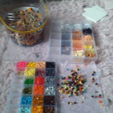 Organizing Perler Beads