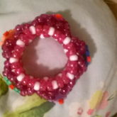 3d Pink Cupcake Cuff (Top View)