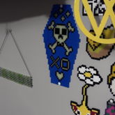 Perler Coffin Back