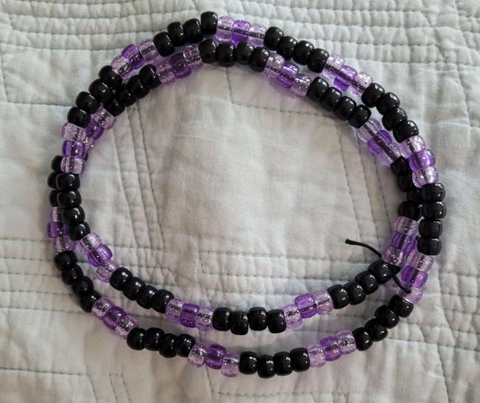 Osmosis Jones Thrax DNA Bead Themed Necklace by Hyggeism Kandi Photos