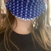 Blue Kandi Mask