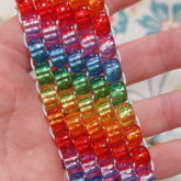 Rainbow Jelly Cuff