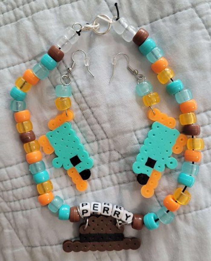 Perry The Platypus Necklace And Earrings By Hyggeism - Kandi Photos On 