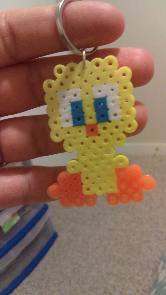 perler keychain