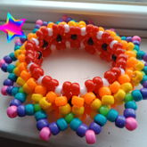 Rainbow Mandala Cuff