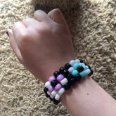 Pastel Eyeball Ladder Cuff