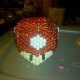 3D Mario Mushroom - Red With White Spots