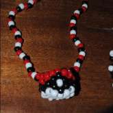 3d Pokeball Necklace