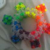 Rainbow Cube 3D Cuff
