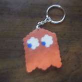 Pac Man Ghosty Keychain